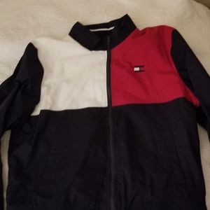 NWT Tommy Hilfiger Color Block Windreaker Mens XL